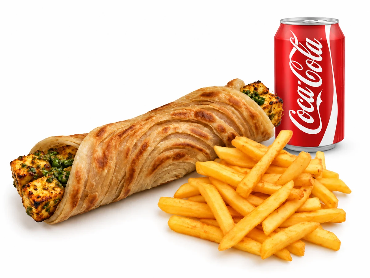 Paneer Roll Combo