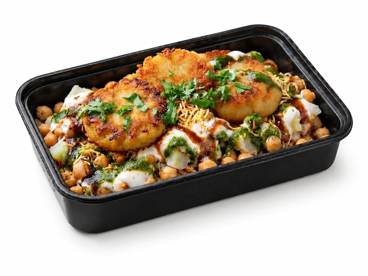 Aloo Tikki Chaat