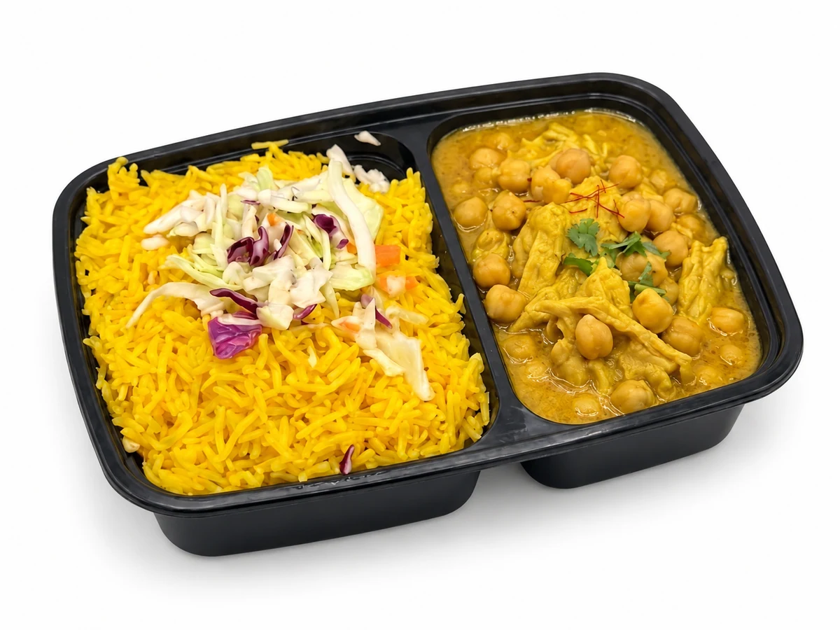 Chicken Channa Rice