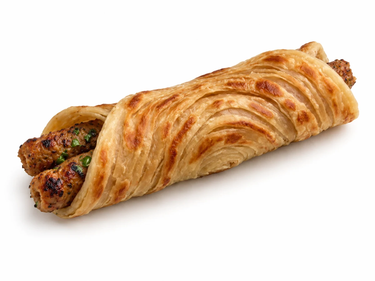 Chicken Seekh Kabab Roll